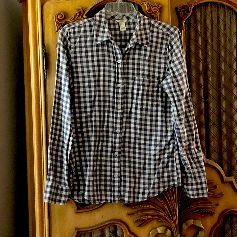 Forever 21 Plaid Small Long Sleeve Button Shirt